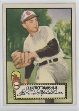 1952 Topps - [Base] #174.1 - Clarence Marshall (White Back) [Good to VG‑EX]