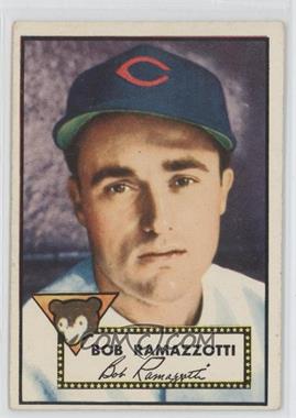 1952 Topps - [Base] #184.1 - Bob Ramazzotti (White Back)