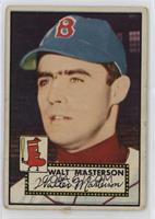 Walt Masterson (White Back) [Poor to Fair]