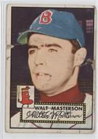 Walt Masterson (White Back) [COMC RCR Poor]