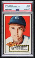 Bud Podbielan (White Back; Called Clarence on Card) [PSA 4 VG‑E…