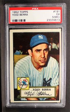 1952 Topps - [Base] #191 - Yogi Berra [PSA 5 EX (MC)]