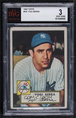 1952 Topps - [Base] #191 - Yogi Berra [BVG 3 VERY GOOD]