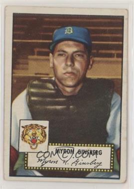 1952 Topps - [Base] #192 - Myron Ginsberg [Good to VG‑EX]