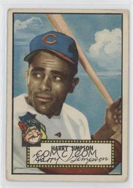 1952 Topps - [Base] #193 - Harry Simpson