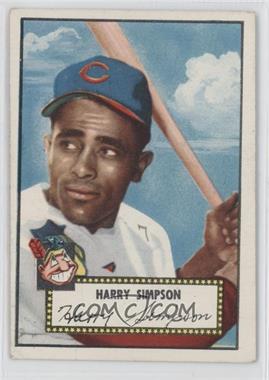 1952 Topps - [Base] #193 - Harry Simpson [Good to VG‑EX]
