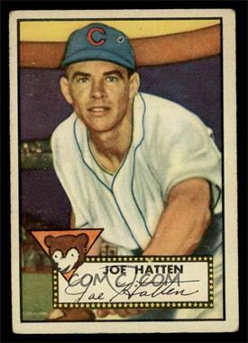 1952 Topps - [Base] #194 - Joe Hatten [VG EX]