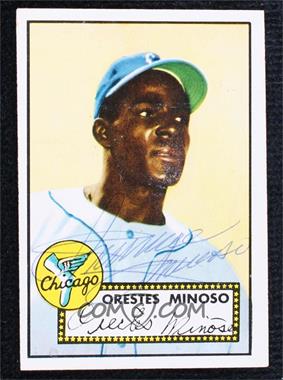 1952 Topps - [Base] #195 - Minnie Minoso [JSA Certified COA Sticker]