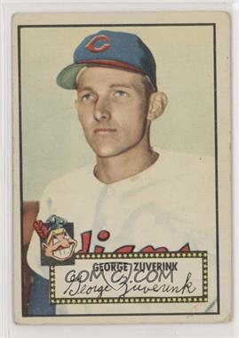 1952 Topps - [Base] #199 - George Zuverink [Good to VG‑EX]