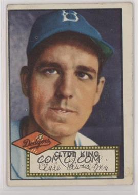 1952 Topps - [Base] #205 - Clyde King [Poor to Fair]