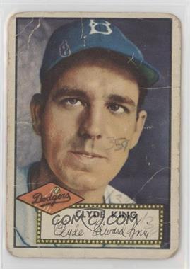 1952 Topps - [Base] #205 - Clyde King [Poor to Fair]