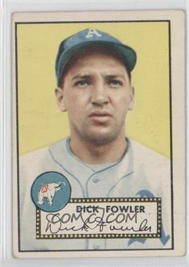1952 Topps - [Base] #210 - Dick Fowler [Good to VG‑EX]