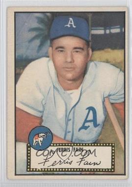 1952 Topps - [Base] #21.1 - Ferris Fain (Red Back) [Good to VG‑EX]