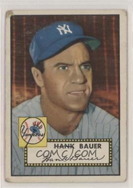 1952 Topps - [Base] #215 - Hank Bauer [Poor to Fair]