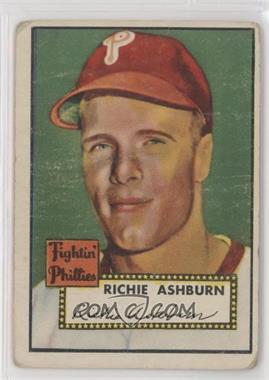 1952 Topps - [Base] #216 - Richie Ashburn