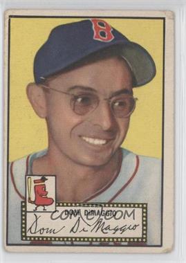 1952 Topps - [Base] #22.2 - Dom DiMaggio (Black Back)