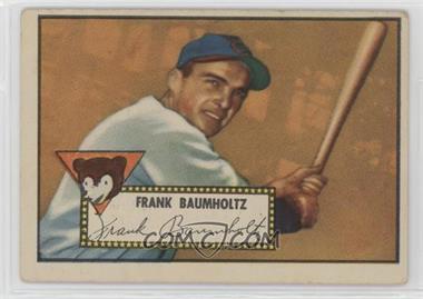 1952 Topps - [Base] #225 - Frank Baumholtz