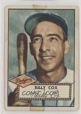 1952 Topps - [Base] #232 - Billy Cox [Poor to Fair]