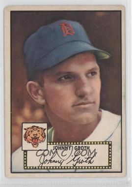 1952 Topps - [Base] #25.2 - Johnny Groth (Black Back) [Good to VG‑EX]