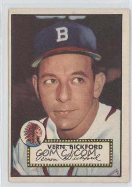 1952 Topps - [Base] #252 - Semi-High # - Vern Bickford