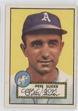 1952 Topps - [Base] #256 - Semi-High # - Pete Suder