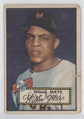 1952 Topps - [Base] #261 - Semi-High # - Willie Mays [Poor to Fair]