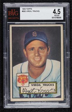 1952 Topps - [Base] #262 - Semi-High # - Virgil Trucks [BVG 4.5 VG‑EX+]