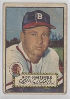 Semi-High # - Roy Hartsfield [Poor to Fair]
