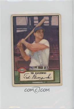 1952 Topps - [Base] #29.2 - Ted Kluszewski (Black Back) [Good to VG‑EX]