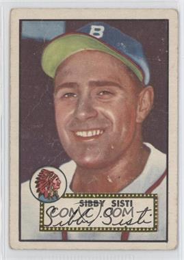 1952 Topps - [Base] #293 - Semi-High # - Sibby Sisti [Good to VG‑EX]