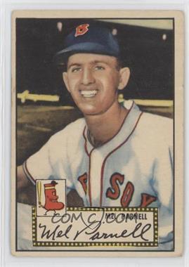 1952 Topps - [Base] #30.1 - Mel Parnell (Red Back) [Good to VG‑EX]