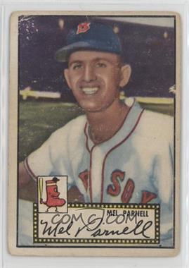 1952 Topps - [Base] #30.2 - Mel Parnell (Black Back)