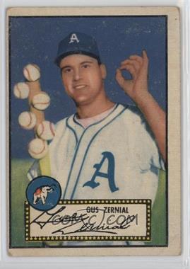 1952 Topps - [Base] #31.1 - Gus Zernial (Red Back)