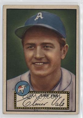 1952 Topps - [Base] #34.2 - Elmer Valo (Black Back)