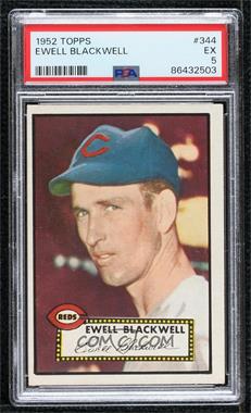 1952 Topps - [Base] #344 - High # - Ewell Blackwell [PSA 5 EX]