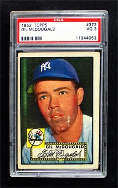 1952 Topps - [Base] #372 - High # - Gil McDougald [PSA 3 VG]