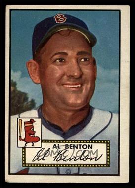 1952 Topps - [Base] #374 - High # - Al Benton [VG EX]