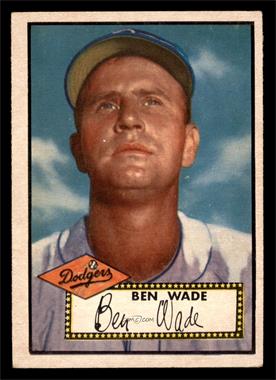 1952 Topps - [Base] #389 - High # - Ben Wade [VG EX]