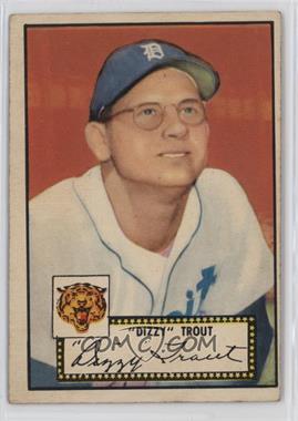 1952 Topps - [Base] #39.1 - Dizzy Trout (Red Back)