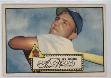 1952 Topps - [Base] #40.1 - Irv Noren (Red Back)