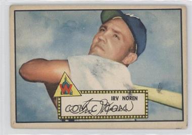 1952 Topps - [Base] #40.1 - Irv Noren (Red Back) [Good to VG‑EX]