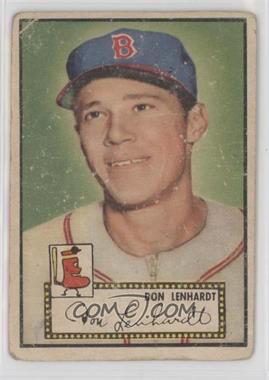1952 Topps - [Base] #4.1 - Don Lenhardt (Red Back) [Poor to Fair]