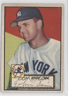 1952 Topps - [Base] #49.3 - Johnny Sain (Black Back, Bio begins with When)