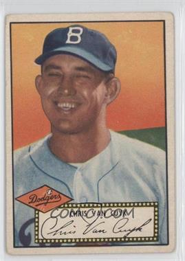 1952 Topps - [Base] #53.2 - Chris Van Cuyk (Black Back) [Good to VG‑EX]