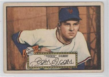 1952 Topps - [Base] #61.1 - Tookie Gilbert (Red Back) [Good to VG‑EX]