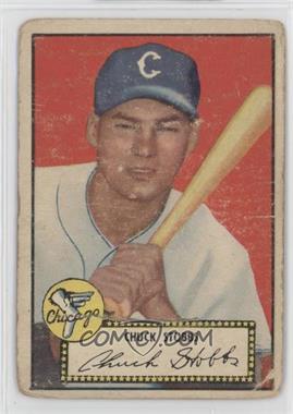 1952 Topps - [Base] #62.2 - Chuck Stobbs (Black Back) [Poor to Fair]