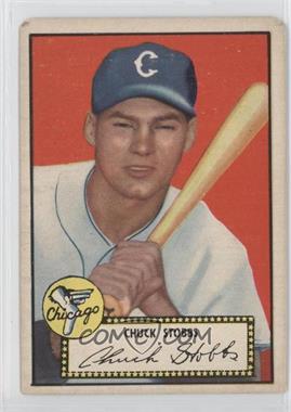 1952 Topps - [Base] #62.2 - Chuck Stobbs (Black Back) [Good to VG‑EX]