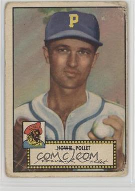 1952 Topps - [Base] #63.2 - Howie Pollet (Black Back) [COMC RCR Poor]