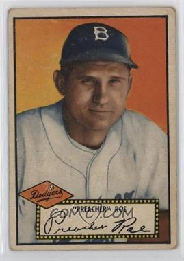 1952 Topps - [Base] #66.2 - Preacher Roe (Black Back)