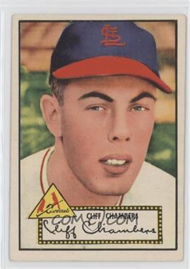 1952 Topps - [Base] #68.1 - Cliff Chambers (Red Back)
